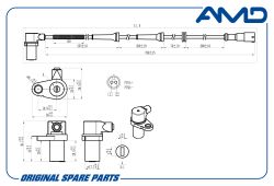������ ABS �������� ������ 96455870/AMD.SEN153 AMD