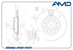 ���� ��������� ������� C26Y-33-25XC/AMD.BD238 (300 mm) AMD
