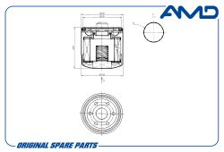 ������ �������� 15208-9F60A/AMD.FL716 AMD
