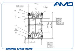 ��������� ������� �������� 6001547696/AMD.BER48 (��� ������. ������ ABS) AMD