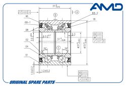 ��������� ������� �������� 7701207677/AMD.BER49 (� ������. ������� ABS) AMD