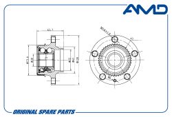 ������� ������ 1J0598477/AMD.HUB61 (D120; ABS) AMD