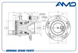 ������� ������ 1785690/AMD.HUB62 (D136; ABS) AMD