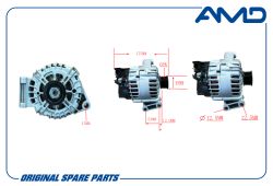 ��������� 1685794/AMD.EL578 (120�) (POLY-V6) AMD