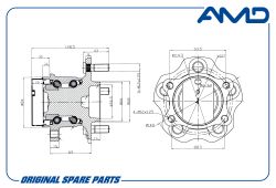 ������� ������ 43202-JG01A/AMD.HUB63 (D148; ABS) AMD