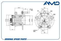 ������� ������ 3785A033/AMD.HUB115 (D140,5; ABS) AMD