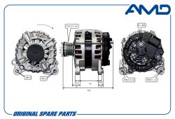 ��������� 04C903023C/AMD.EL1124 (140A) (POLY-VF6) AMD