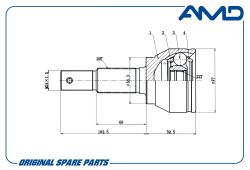 ���� �������� C9211-1KA0B/AMD.SH216 (T29/T22) (��� ������ ABS) AMD