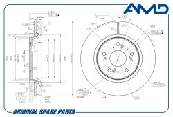 ���� ��������� ������� 45251-T1E-G01/AMD.BD361 AMD
