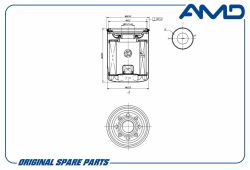 ������ �������� 15400-RTA-003/AMD.FL223 AMD