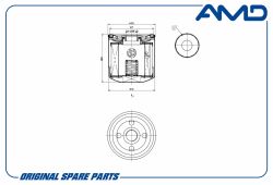 ������ �������� 90915-YZZJ4/AMD.FL236 AMD