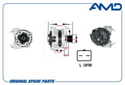 ��������� 231008432R/AMD.EL1185 (90�) (POLY-V6) AMD