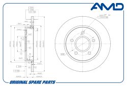���� ������� ������� (�-� 2��.) 1748745/AMD.SPORT.BD5251 (��������������� � ���������) AMD