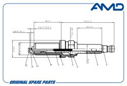 ����� ��������� 224012047R/ILKAR7F7G/AMD.PL118 (Iridium) AMD