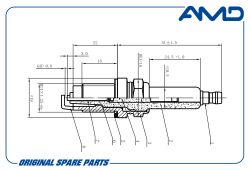 ����� ��������� 101905617/ZFR5PG/AMD.PL119 (Nickel) AMD