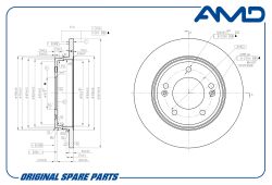 ���� ������� ������� (1 ��.) 58411-3X300/AMD.SPORT.BD5338 (��������������� � ���������) AMD