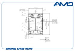 ��������� ������� �������� 90279331/AMD.GH034030 (��� ������. ������ ABS) AMD