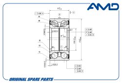 ��������� ������� �������� 90279332/AMD.GH039040 (��� ������. ������ ABS) AMD