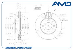���� ��������� ������� (�-� 2��.) 51712-25060/AMD.SPORT.BD5119 (��������������� � ���������) AMD