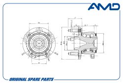 ������� ������ 13502872/AMD.HUB33 (D136; ABS) AMD